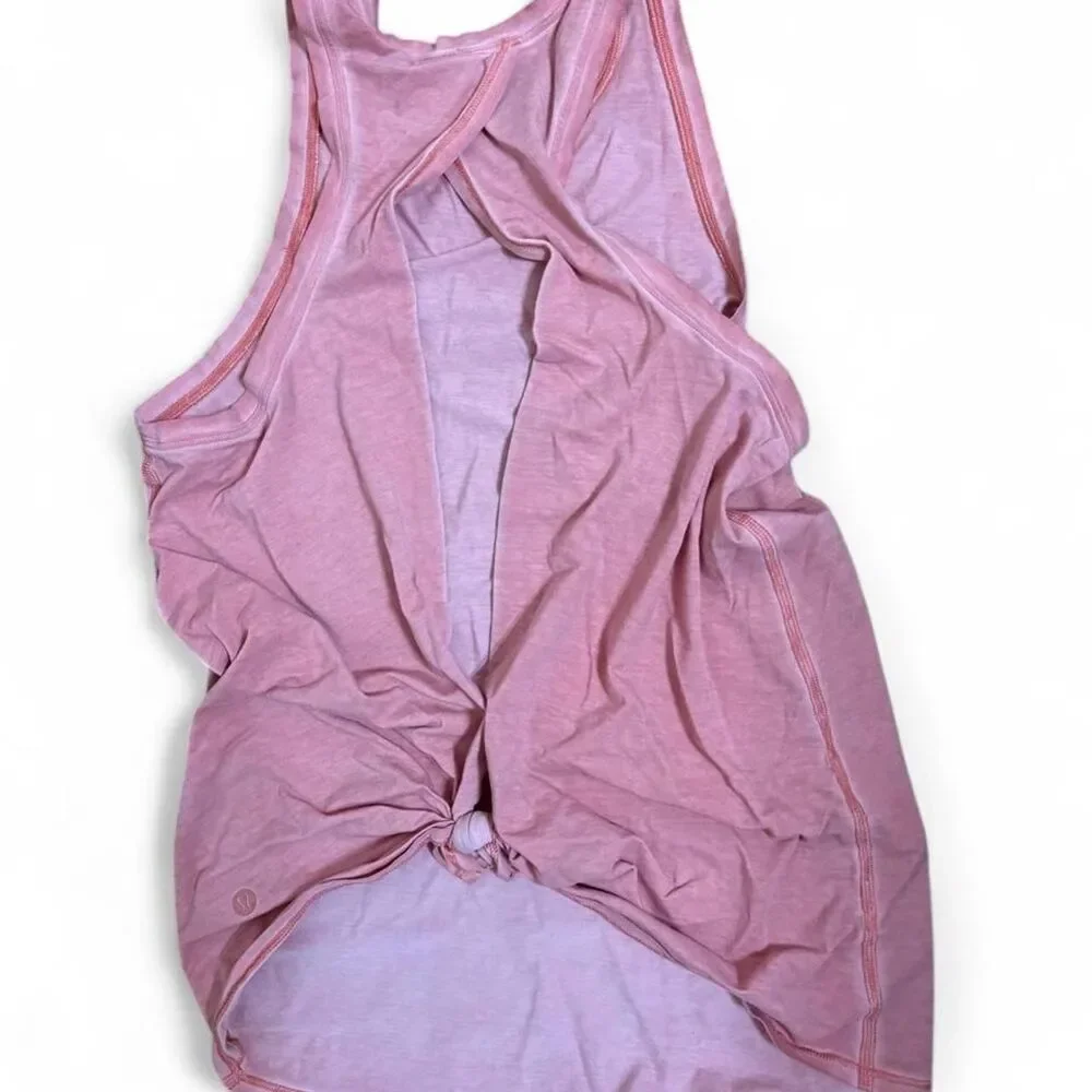 Lululemon Women's Pink Tank Top